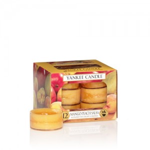 Yankee Candle - Tea Light - Mango Peach Salsa - 12 Tea Lights