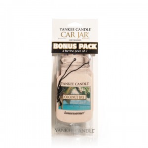 Yankee Candle - Car Jar - Coconut Bay - 3 for 2 Bonus Pack