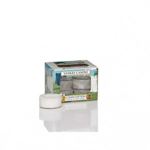 Yankee Candle - Tea Light - Clean Cotton - 12 Tea Lights