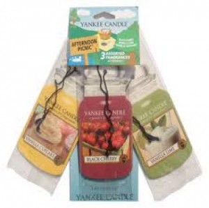 Yankee Candle - Car Jar - Afternoon Picnic - 3 for 2 Var. Pack