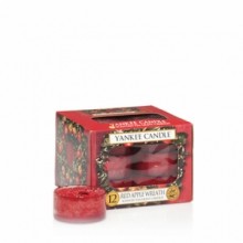 Yankee Candle - Tea Light - Red Apple Wreath - 12 Tea Lights