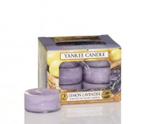 Yankee Candle - Tea Light - Lemon Lavender - 12 Tea Lights