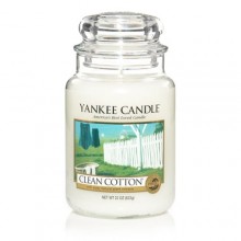 Yankee Candle - Housewarmer - Clean Cotton - 623g