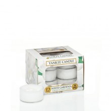 Yankee Candle - Tea Light - White Gardenia - 12 Tea Lights